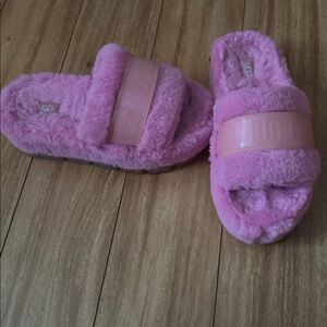 Ugg platform slippers